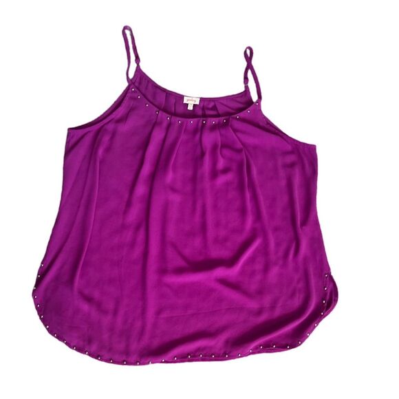 Pixley Zania stud detail blouse MAGENTA SIZE 2X - Picture 3 of 9